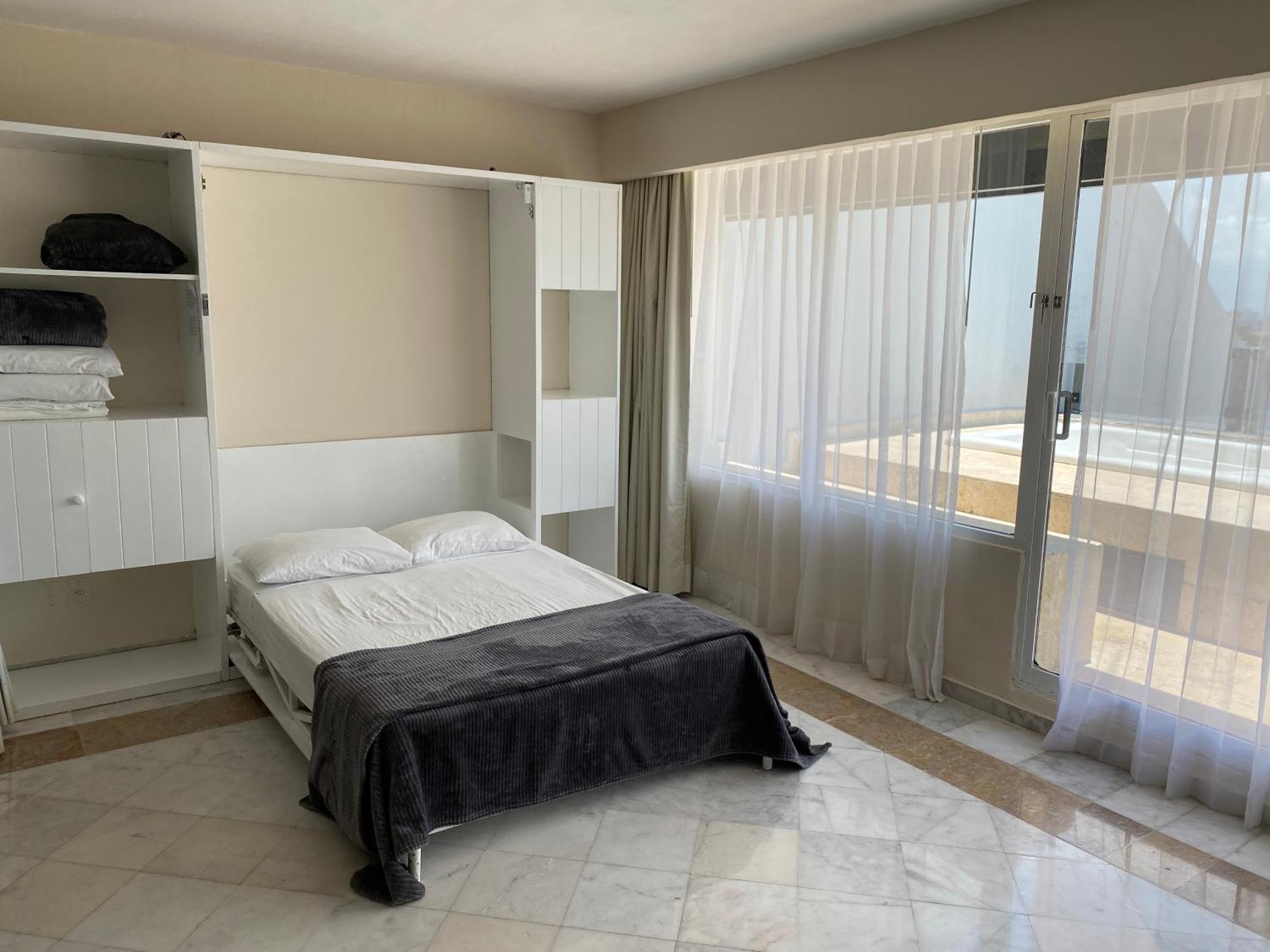Condo In Ocean Front Resort Cancún Quarto foto