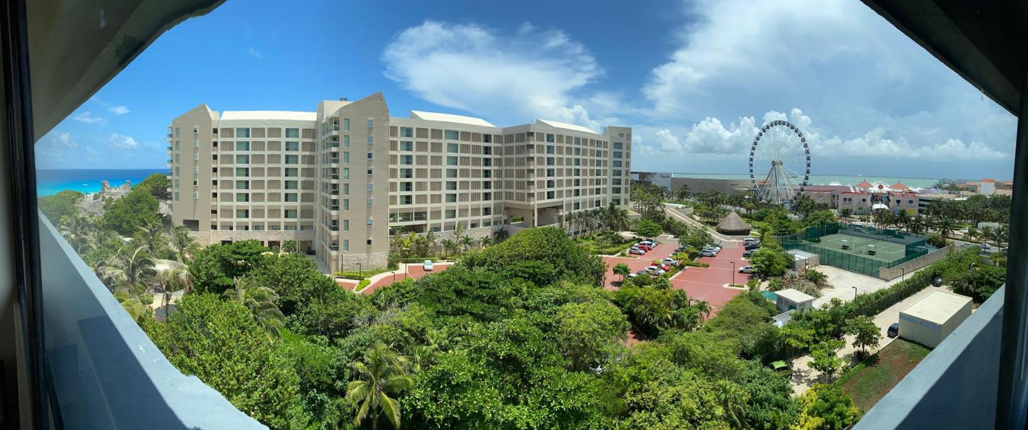 Condo In Ocean Front Resort Cancún Quarto foto