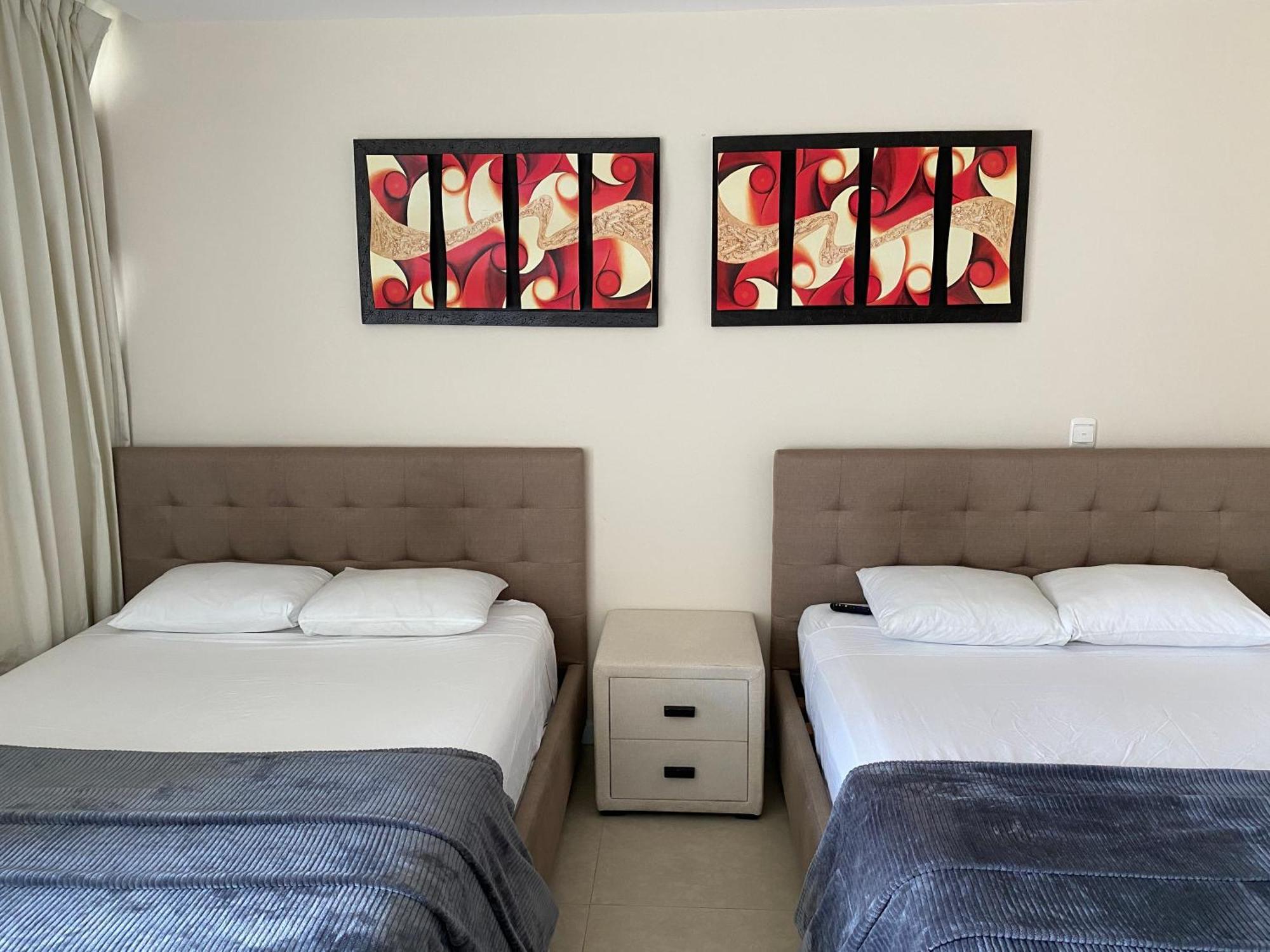 Condo In Ocean Front Resort Cancún Quarto foto