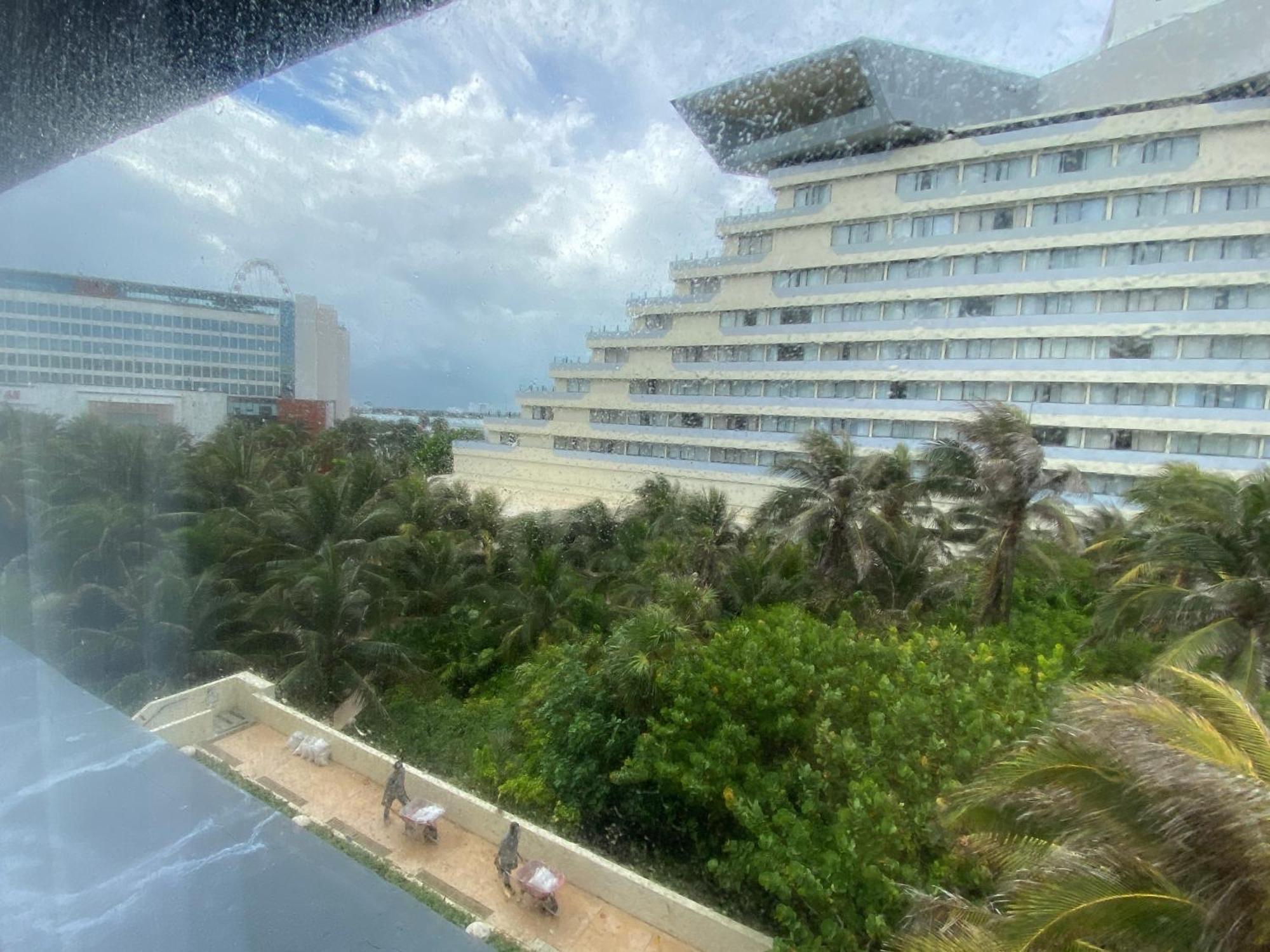 Condo In Ocean Front Resort Cancún Quarto foto