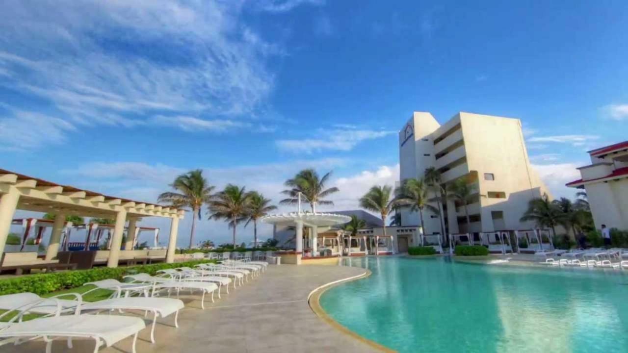 Condo In Ocean Front Resort Cancún Exterior foto